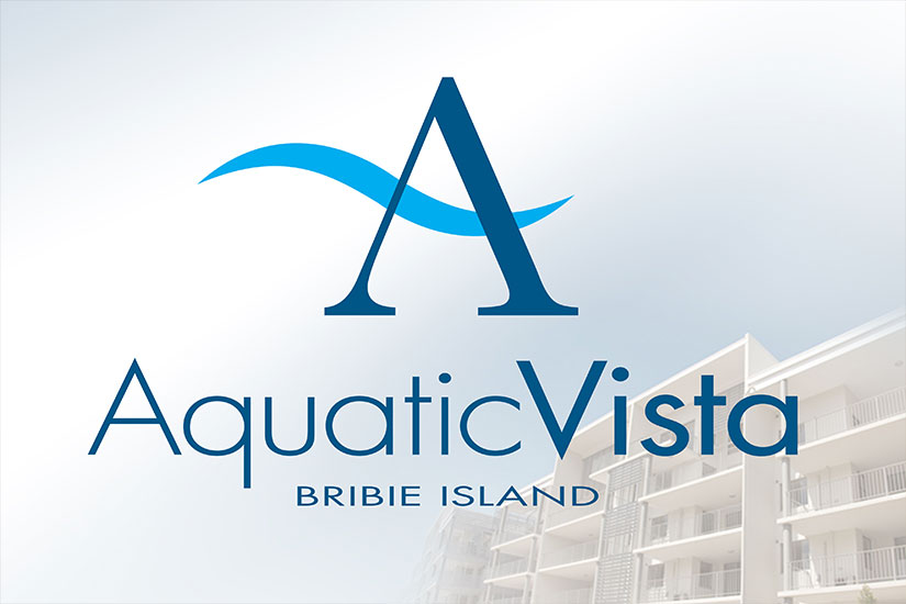 Aquatic Vista Logo, Bribie Island, Queensland