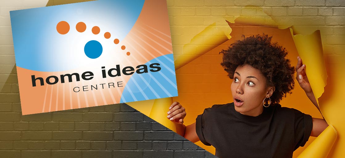 Home Ideas Centre, Auckland. Branding, Marketing and Logo design